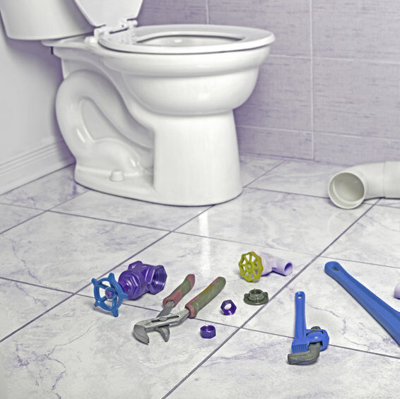 toilet repair and installation tools